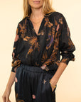 Silk Cotton Bohemian Shirt