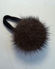 Mink Pom Hairtie