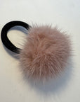 Mink Pom Hairtie