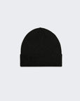 Rib Cuff Cashmere Beanie