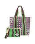 Teja Jacquard Beach Tote